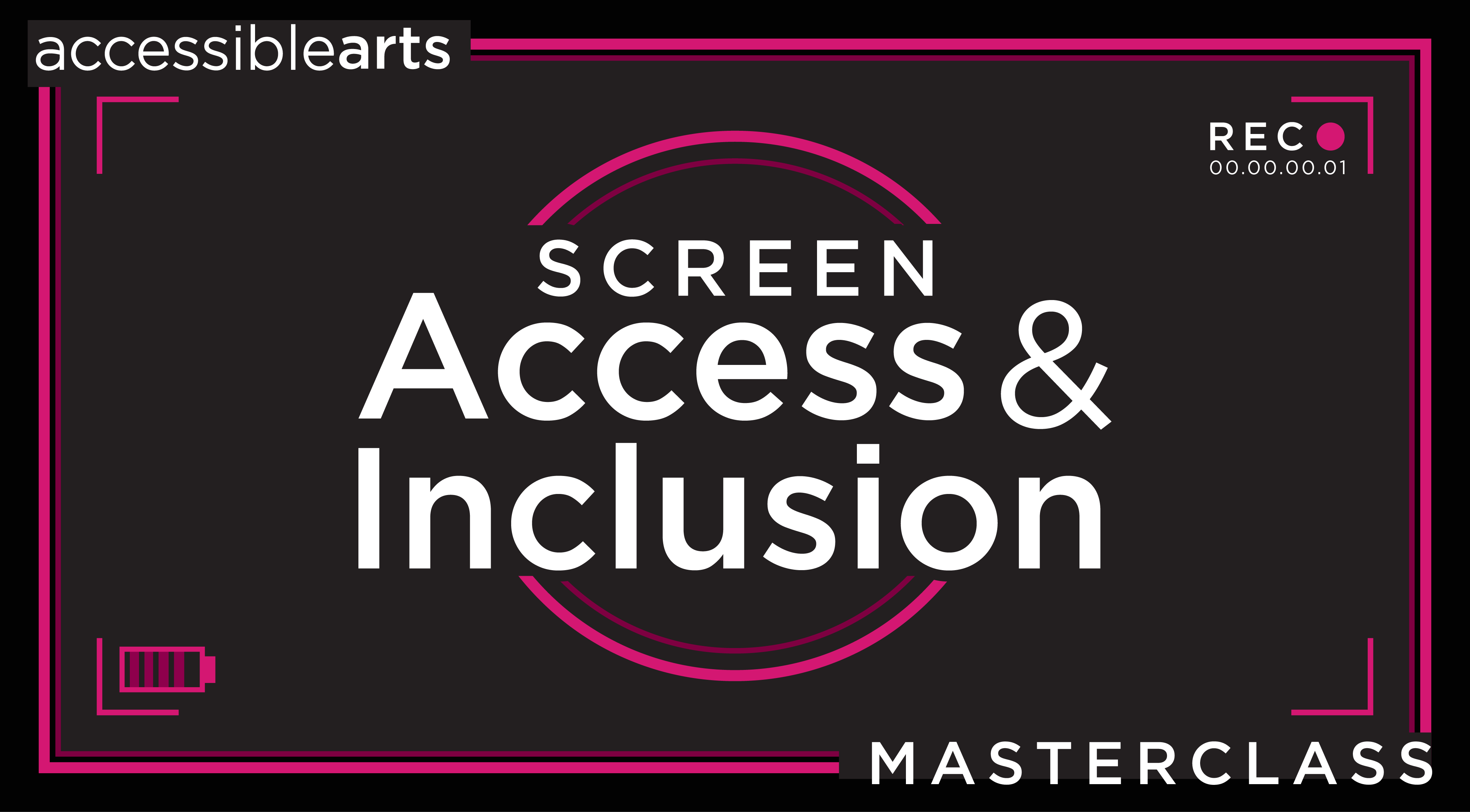 Screen Access and Inclusion Masterclass Program 2024